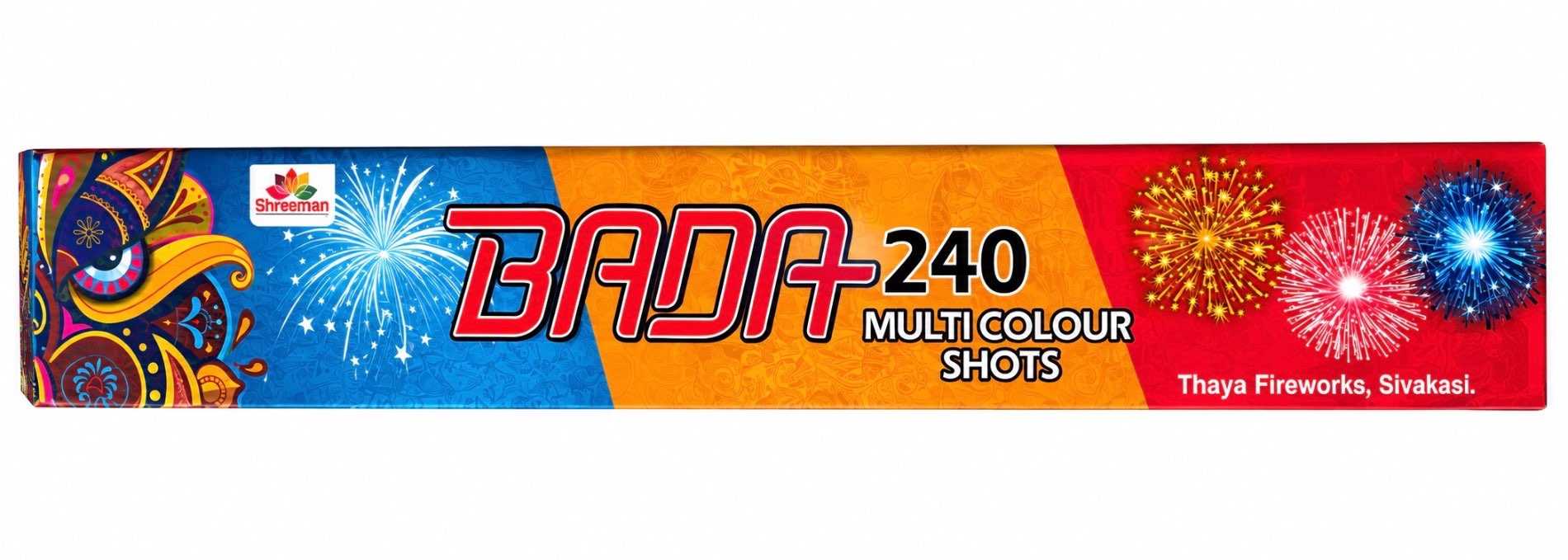 240 SHOT MULTICOLOUR