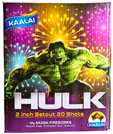 Hulk (2 inch 20 Shots)