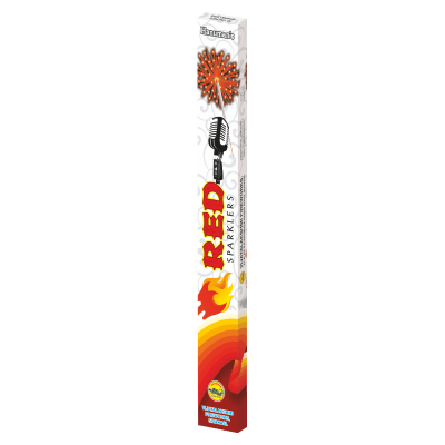 30 CM Red Sparklers (5pcs)