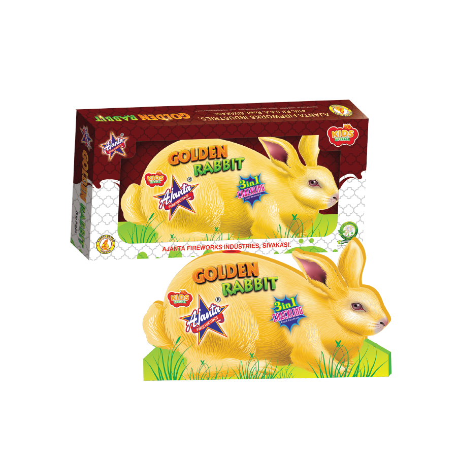 Golden Rabbit (3 step toy fountain)