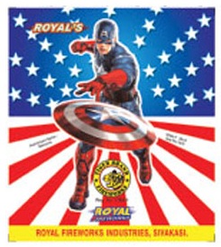 3.5" Super Hero Crackers